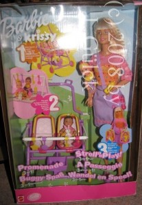 Barbie and Krissy Strollin Fun Set